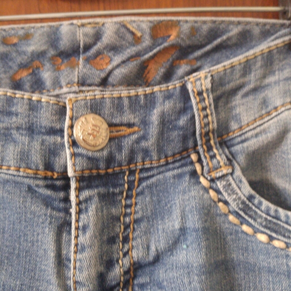 Seven7 medium wash skinny jeans size 26 - Picture 2 of 6